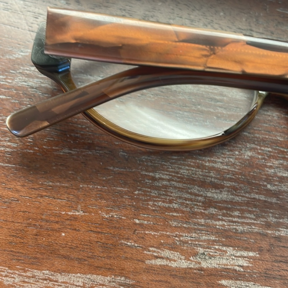 Gucci GG 2505 5T7 brown oval eyeglasses with case - Picture 3 of 16